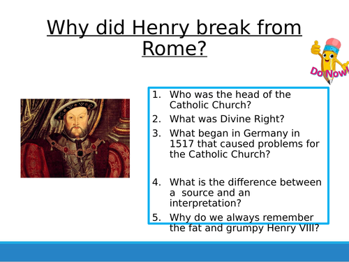 Tudors 5 - Break from Rome (part 1)