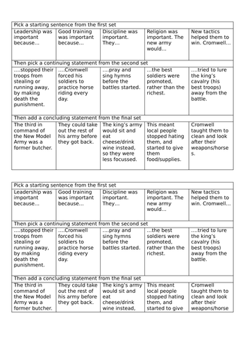 Stuarts 7 - Was Cromwell a good leader?