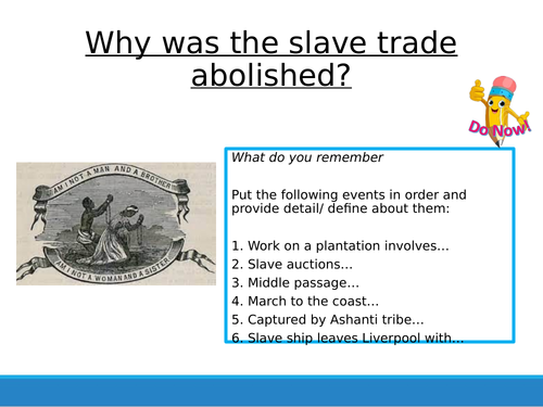 Empire & Slavery 8 - Abolition of slavery