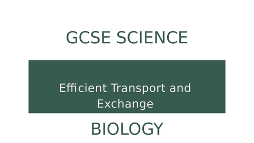 Unit CB8 EDEXCEL GCSE Biology