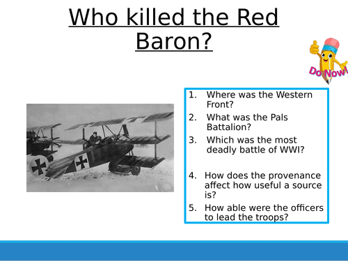 WWI 8 - Red Baron