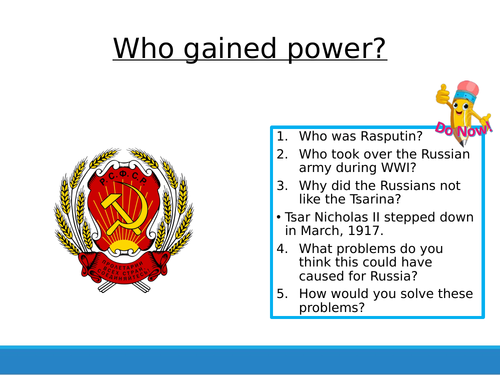 Russian Revolution 6 - Who gained power?