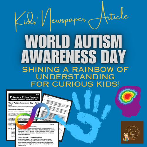 World Autism Awareness Day - April 2nd! ‘Shining a Rainbow of Understanding’  for Kids
