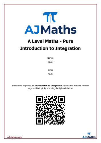 A Level Maths | Introduction to Integration