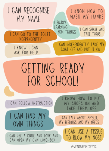 School Ready Poster