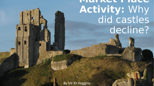 Market Place Activity: Why did castles decline in importance?