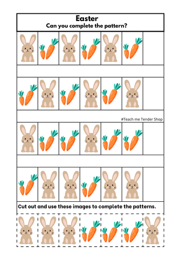 Easter. Repeating Patterns