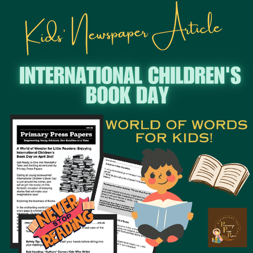April 2nd: International Children’s Book Day ~ Reading with Kids!
