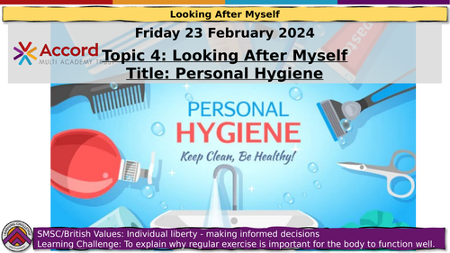 PSHE Personal Hygiene