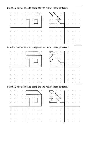 Symmetrical Figures complete lesson