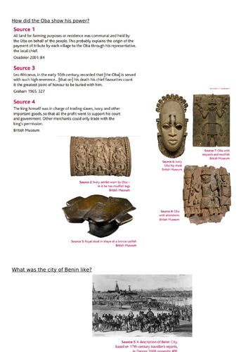 Medieval Africa 6 - Life in Benin
