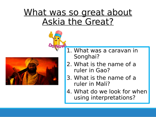 Medieval Africa 10 - Askia the Great