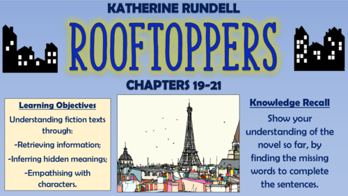 Rooftoppers - Katherine Rundell - Chapters 19-21!