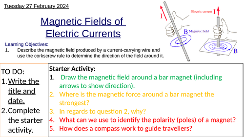 Magnetic Fields of Electric Currents