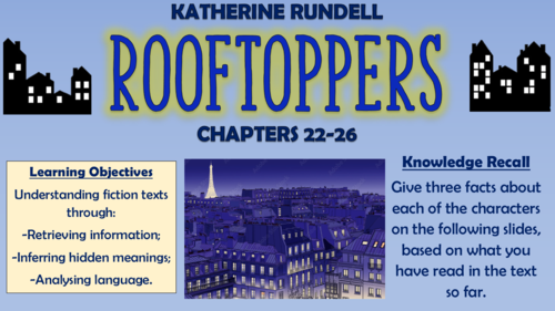 Rooftoppers - Katherine Rundell - Chapters 22-25!