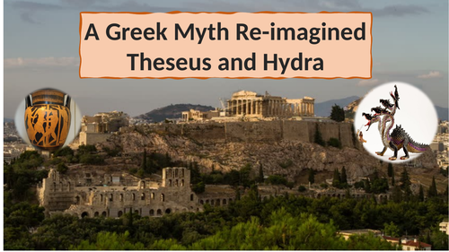 A Greek Myth - Re-Imagined KS2 Creative Writing POWERPOINT