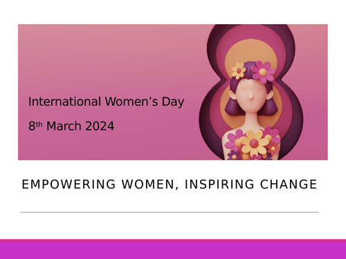 International Women's Day assembly