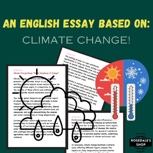 Climate Change Essay: “Earth Symphony of Change” Kids Fun Reading!