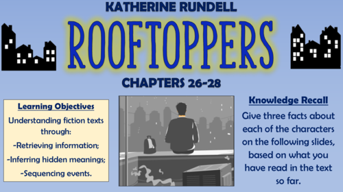 Rooftoppers - Katherine Rundell - Chapters 26-28!