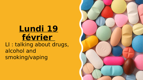 S3 - drugs/alcohol/cigarettes FRENCH