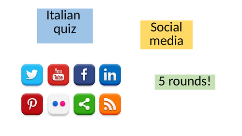 Italian Social Media Quiz