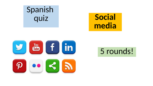 Spanish Social Media Quiz