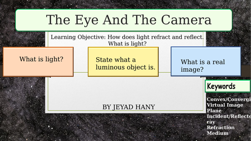 3.4 Eye and the camera {Detailed} Activate 1