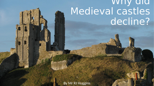 Why did Medieval Castles Decline in Importance?