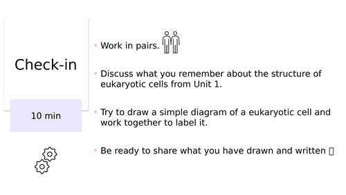 BTEC App Human Biology U2A L3 Structure, Function & Classification of Eukaryotes