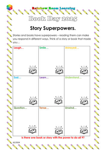 Book Day 2025 - Superpowers of Stories