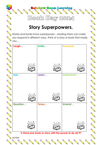 Book Day 2024 - Superpowers of Stories