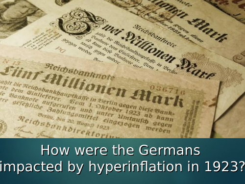 Consequences of Hyperinflation on Germany