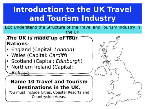 Intro to the UK Travel and Tourism Industry (For NCFE Level 3)