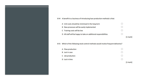 AQA GCSE 12 marker exam technique