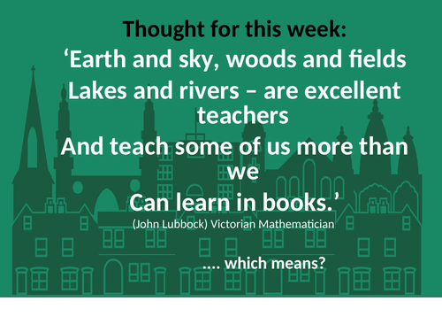 Winter.Spring Thought of the Week