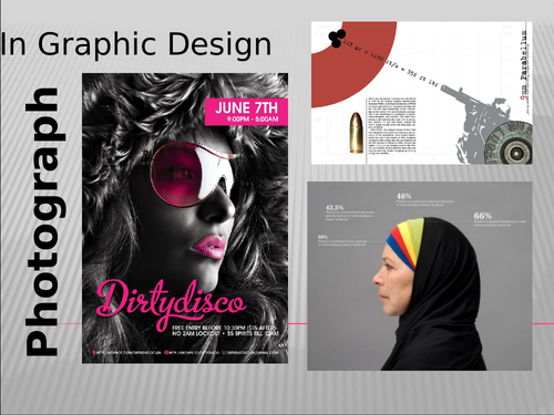 Photography in graphic design