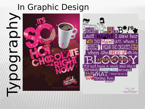 Topography in graphic design