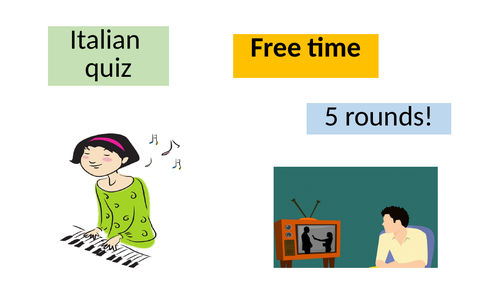 Italian Free Time Quiz
