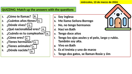 Mi casa - My house KS3