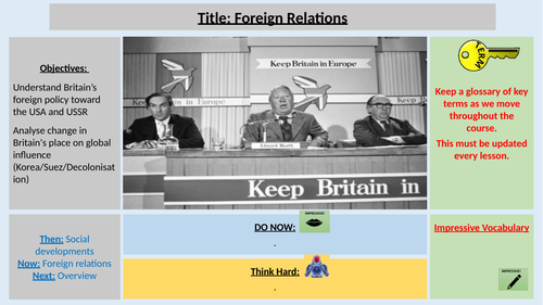 AQ A-Level History The Making of Modern Britain 7. Foreign Relations
