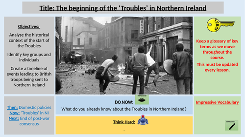 AQA A-Level History The Making of Modern Britain 11. Troubles in Northern Ireland