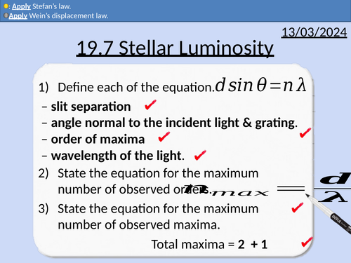 OCR A level Physics: Stellar Luminosity