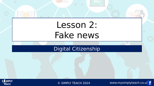 KS3 Online safety - Fake news