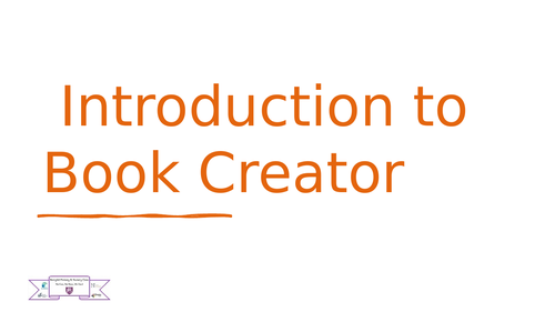 Introduction to using Book creator