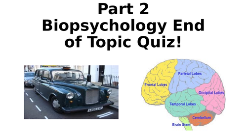 Biopsychology Full Curriculum Bundle