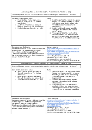 Persian Kings - Darius as a ruler (ideology and constructions)