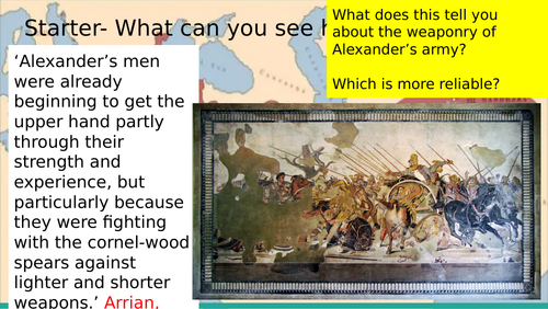 Alexander the Great - tactics (siege warfare)