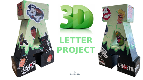 3D letter project