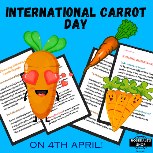 A Fun-Filled Guide for International Carrot Day: 4th April"Carrot Craze!