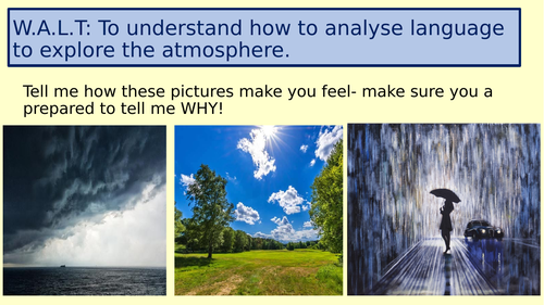 Atmosphere in Harry Potter